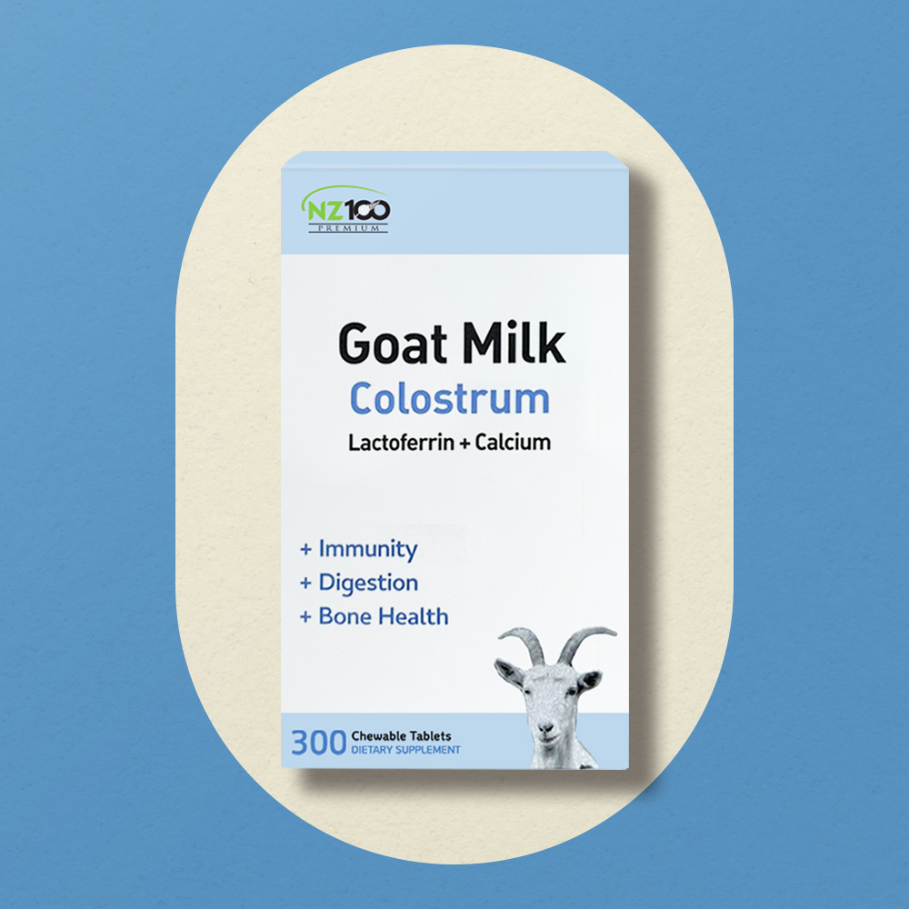 Goat Milk Colostrum Lactoferrin + Calcium